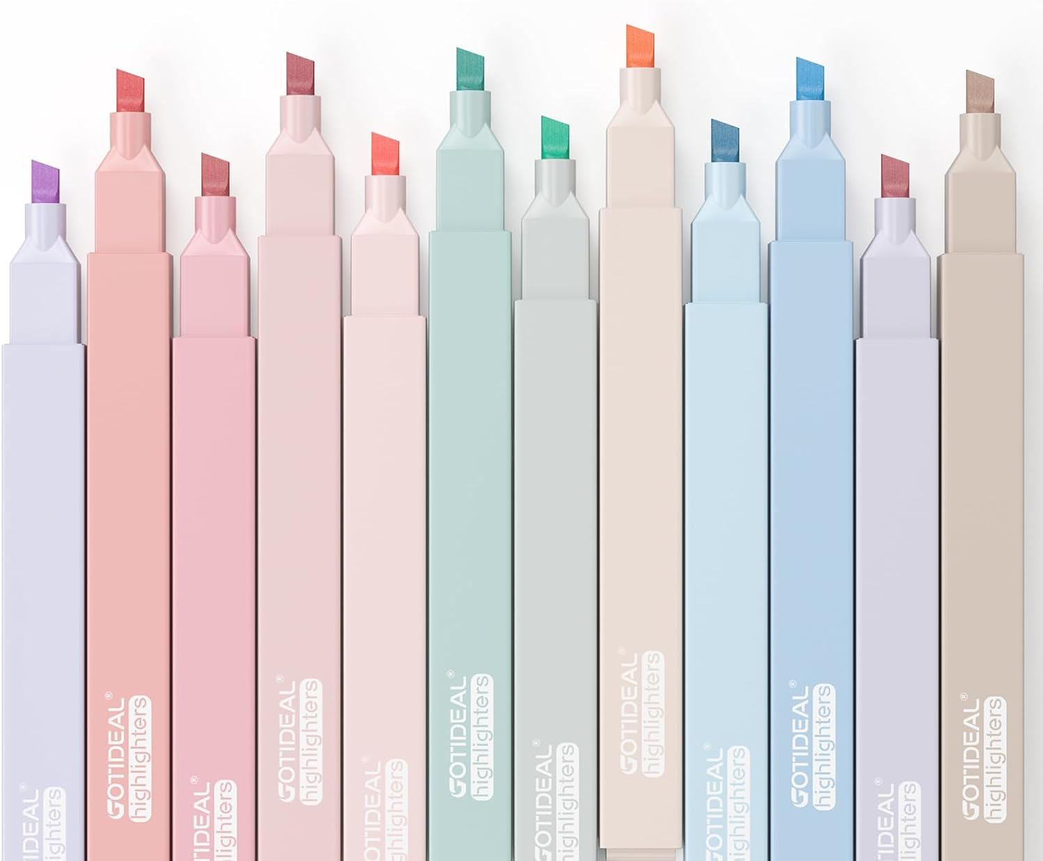 12Pcs Bible Highlighters, Bible Highlighters No Bleed, Pastel Highlighter Set, C-image