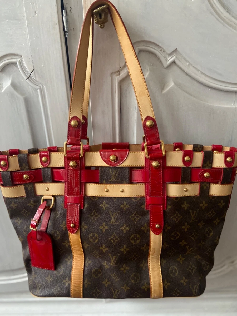Auth LOUIS VUITTON M95611 Monogram Ruby Salina MM Shoulder Bag 