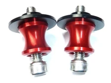 BMW S1000RR ALL YEARS RED PADDOCK STAND BOBBINS COTTON REELS SPOOLS LIFTS