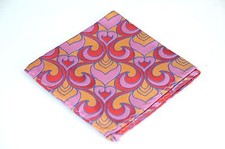 Lord R Colton Masterworks Pocket Square - Lake Lacar Gold Silk - 75 Retail New