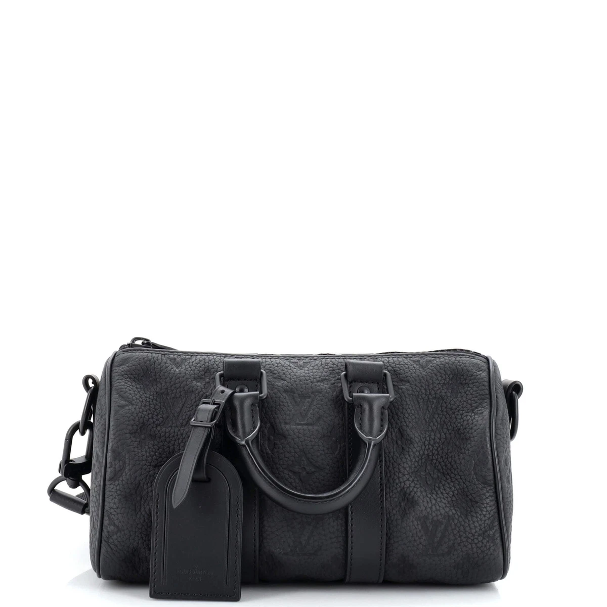 Louis Vuitton Keepall Bandoulière 25 Black Taurillon