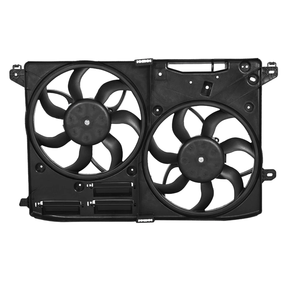 Ventilador doble de refrigeración condensador radiador aire acondicionado para Ford Fusion 2013 2014 2015-2020 2,5 L Foto 2 de 4