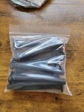 1/2"-13 x 4-1/2" (FT) Coarse Thread Grade 5 Carriage Bolt Black Oxide. 10pk.