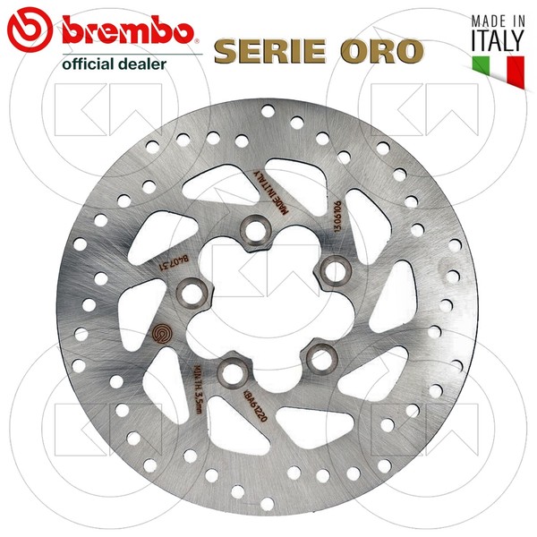 Vorderer Bremsscheibe Brembo 68B40731 Kymco Dink Classic 125 2011 2012 2013-image