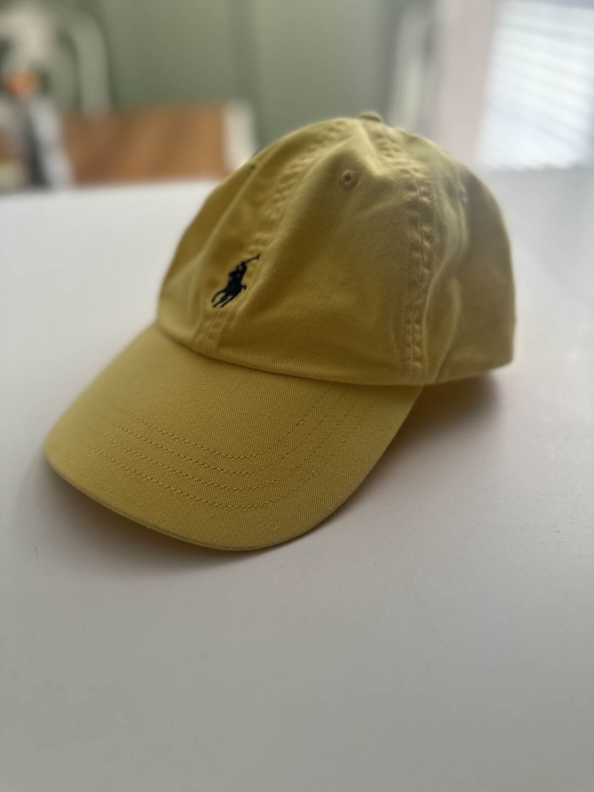 POLO RALPH LAUREN CAPPELLO UNISEX REGOLABILE CON LOGO PONY Giallo