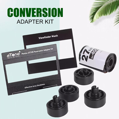 For Pentax 67 6x7 67II Camera 135 To 120 Panorama photo eTone Conversion Kit