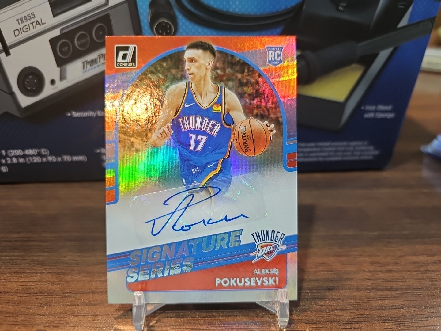 2020 Panini Donruss Signature Series Aleksej Pokusevski #SG-APK Rookie Auto RC