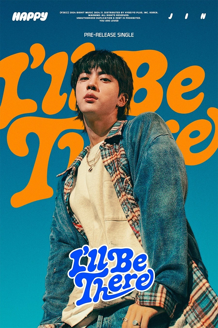 BTS KIM SEOK JIN [HAPPY] Album 3 Ver SET/3CD+3Photo Book+12