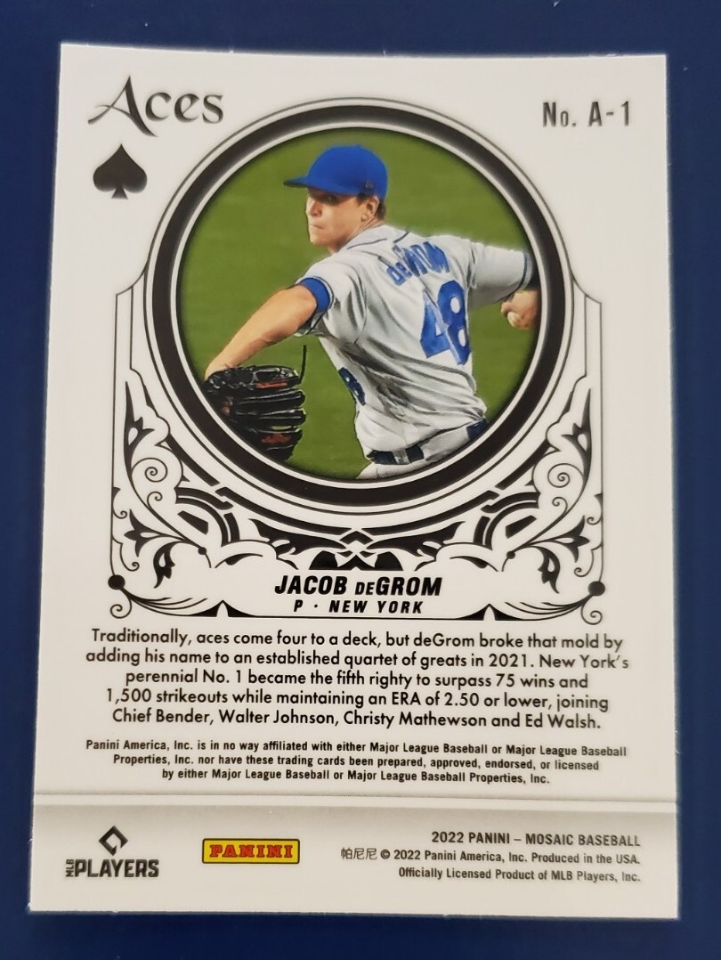 Jacob degrom orange Auto 25枚限定 SSP Jacob degrom orange Auto 25枚限定 SSP