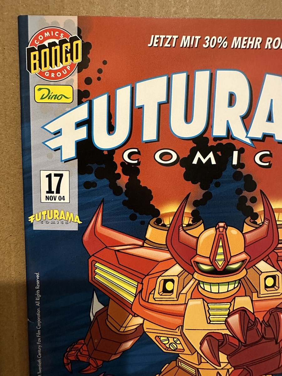 Futurama Comics #17 NM-/VF+ HTF GERMAN (2004) | eBay