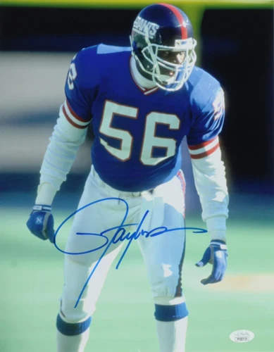 Lawrence Taylor Signed Giants 11x14 Photo (JSA COA)