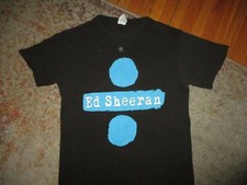 ED SHEERAN DIVIDE CONCERT T SHIRT 2-Sided Tour Date Cities 2017 Adult SMALL/XS