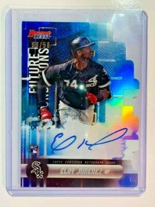 2019 Bowman's Best Future Foundations Auto #FFAEJ Eloy Jimenez /50 RC Rookie