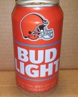 Cleveland Browns Bud Light 12 oz. beer can Anheuser-Busch Company 2024 - EMPTY — photo 1