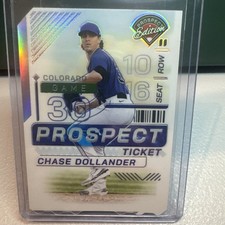 2024 Panini Prospect Edition Chase Dollander 28/30