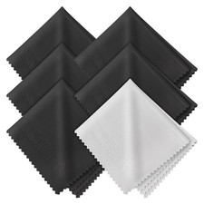 Eye Glass Clean Cloths 6 7in 6 Pcs, Individually Wrapped, High-Density