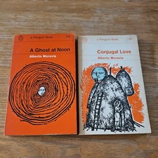 Conjugal Love & A Ghost at Noon (Alberto moravia - 1964) Penguin paperbacks N