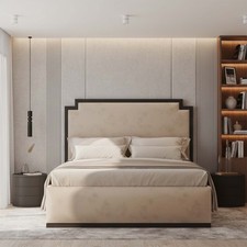 denvil upholstered bed frame