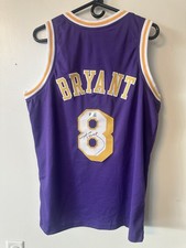 Kobe Bryant Autographed Los Angeles Lakers Jersey #8 COA PROS Authenticated