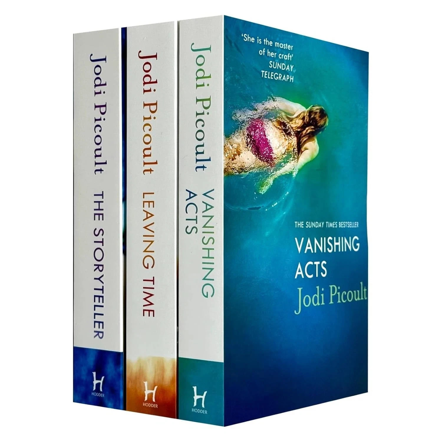 Jodi Picoult Collection 3 Books Set Vanishing Acts, Leaving Time,The Storyteller