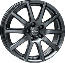 4x Alufelgen RIAL Milano für Volkswagen Lupo 6ES 15 Zoll Felgen
