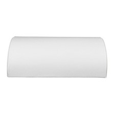 SSWBasics Half Moon White Faux Leather Bracelet Holder - Elegant Bracelet