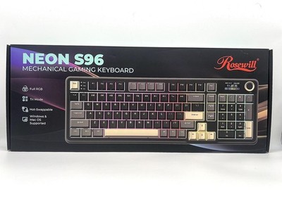 Rosewill S96 Mechanical Gaming Keyboard. New in Box, Excellent