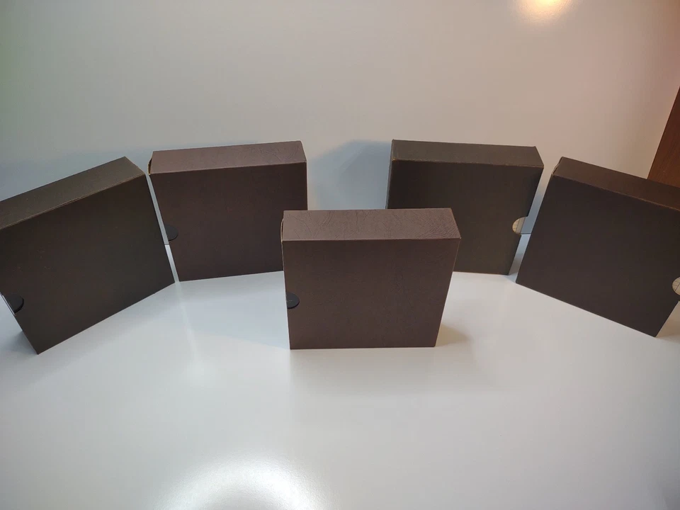 5 Vintage GAF Rototray 100 Slide Carousels Tray Original Box Five Lot - Image 2 of 4