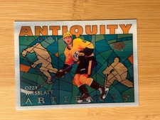 2025-26 UD Artifacts Rookie Antiquity Ozzy Wiesblatt 1:160 Packs ATR-1