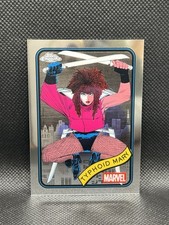 2025 Topps Chrome Marvel Typhoid Mary #123 Mary Walker Base Card