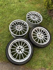 18 5x98 Alfa Romeo 147 Gta Jet Fin Alloy Wheels Alloys With M Tyres Jetfins