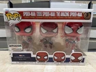 Funko Pop The Amazing Friendly Neighborhood Spider-Man No Way Home Amazon 3 Pack