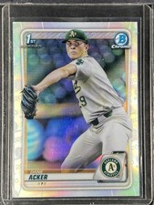 Acker, Dane - 2020 Bowman Chrome Draft - Refractor - Card #BD-8