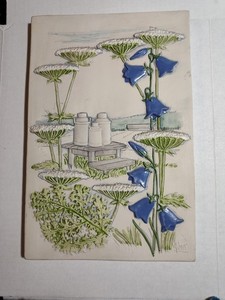 Tableau céramique JIE Gantofta Sweden 30 x 19 cm - Excellent état
