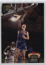 1992-93 Topps Stadium Club Members Only Drazen Petrovic #10 HOF 13kb
