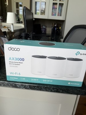 TP-Link Deco AX3000 Dual-Band Whole Home Mesh 3 Pack For Whole House!