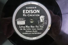 Isabelle Patricola - EDISON 50869 - Little Min-Nee-Ha! Ha! & I Ain't Gonna Be