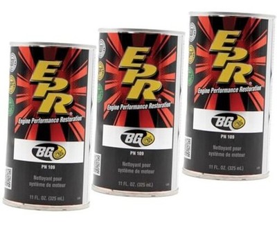 3 cans of BG EPR Engine Performance Restoration 