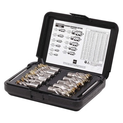 SLUGGER BY FEIN 63134999020 Annular Cutter Set,11pc,HSS 53DP14