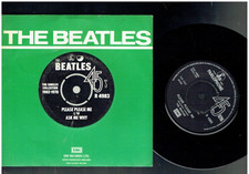 THE BEATLES PLEASE PLEASE ME 1963 7 INCH VINYL SINGLE 1976 PRESSING