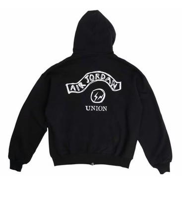 Size XL Men s Jordan x Union LA Men's Fleece Hoodie Black IB5116-010 IN HAND