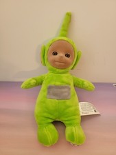 2016 Spin Master Teletubbies Dipsy Green Plush Flocked Face 32505