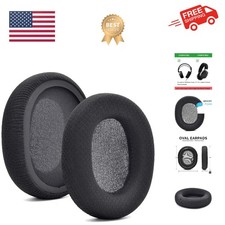 Arctis 3/5 / 7/9 Replacement Black Fabric Ear Pads Cushion Compatible with St...