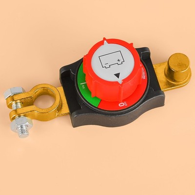 Top Post Battery Disconnect Switch 12-48V Battery Cut-Off Switch Isolator A6