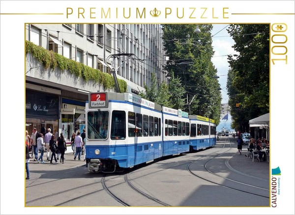 Calvendo Puzzle ZüRich (Schweiz) | 1000 Teile Lege-GrößE 64 × 48 Cm Foto-Puzzle-image