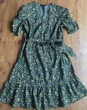 New Look Ditsy Floral Summer Dress Size 10