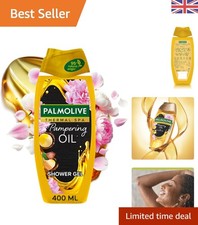 Coconut Spa Pampering Oil Shower Gel 400ml - Rejuvenating Biodegradable Bliss 7.48 per litre