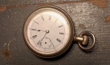 ANTIQUE SETH THOMAS GRADE 37 MODEL 9 7j OPEN FACE 18s POCKET WATCH 1903