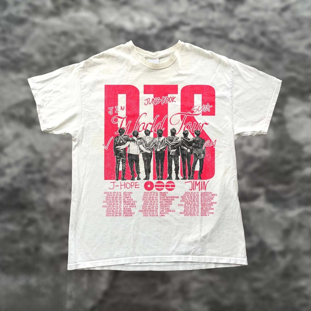 Vintage BTS World Tour 2026 Arirang Shirt, K-pop ARMY T-Shirt | eBay