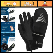 Men's Running Gloves with Touchscreen Fingers & Waterproof Mittens - Outdoor Gea